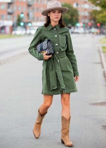 З чим носити жіночі козаки? 68 фото З чим поєднувати короткі брунатні, руді, чорні чоботи інших квітів восени і навесні?