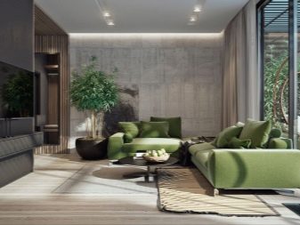 Зелені дивани (61 фото): смарагдові і темно-зелені моделі в інтер’єрі, кутові дивани і дивани-ліжка зеленого кольору з велюру та інших матеріалів