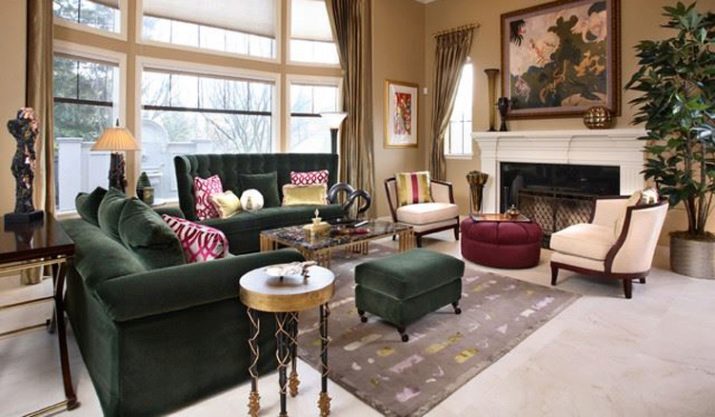 Зелені дивани (61 фото): смарагдові і темно-зелені моделі в інтер’єрі, кутові дивани і дивани-ліжка зеленого кольору з велюру та інших матеріалів