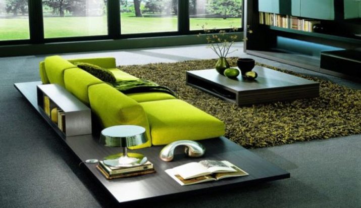 Зелені дивани (61 фото): смарагдові і темно-зелені моделі в інтер’єрі, кутові дивани і дивани-ліжка зеленого кольору з велюру та інших матеріалів