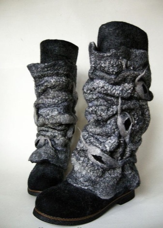 Жіночі чоботи-валянки (64 фото): взуття для зими, утеплені повстяні моделі на блискавці