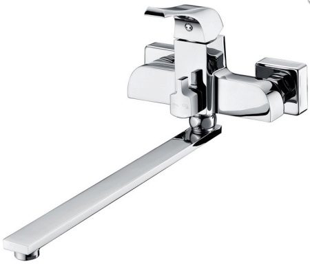 Змішувач для ванної Kaiser: огляд моделей для раковини і ванни, з довгим виливом та інші