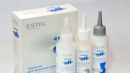 Змивка для волосся Estel Color Off (14 фото): інструкція по застосуванню кислотної змивки фарби в домашніх умовах. Її склад. Відгуки професіоналів