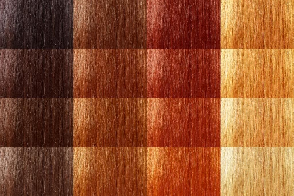 палитра красок для волос