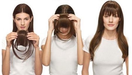 Накладна чубчик: огляд накладних чілок з натуральних і штучних волосся на заколках